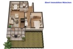 Wohnen mit Mehrwert: 2 Zimmer +Garten +Terrasse +großer Hobbyraum +abschließbares Kellerabteil +TG + Provisionsfrei für den Käufer - Erdgeschoßwohnung München Feldmoching-Hasenbergl | Angebot:26818928