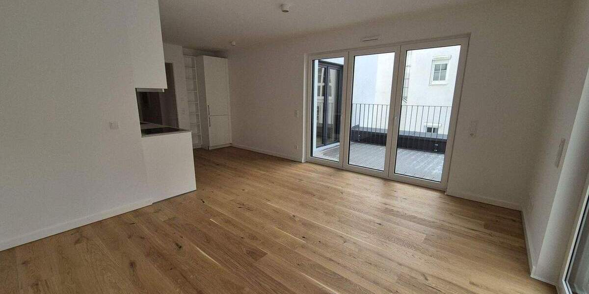 Exklusive Neubau-Wohnung mit Dachterrasse und Balkon (Süd-West-Ausrichtung) - Erstbezug 3 zimmer