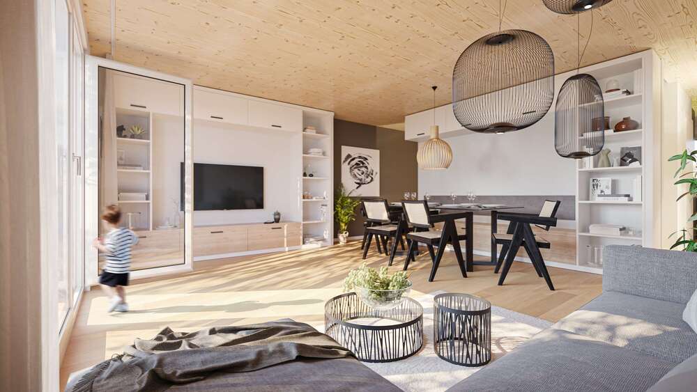 Etagenwohnung Otterfing - 6 Zimmer, 135 m&sup2;, 1.149.900&euro; | Angebot:26435102