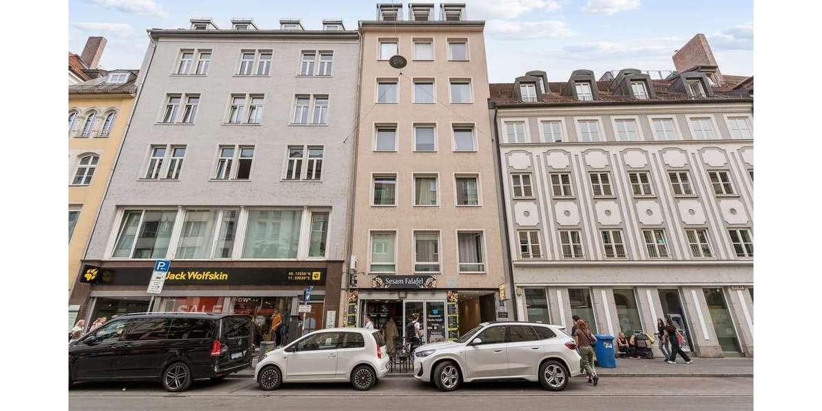 Etagenwohnung München Altstadt-Lehel - 1 Zimmer, 27 m&sup2;, 190.000&euro; | Angebot:27204759