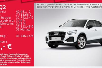 Audi Q2 11.688 km 39.263 € Eching 85386