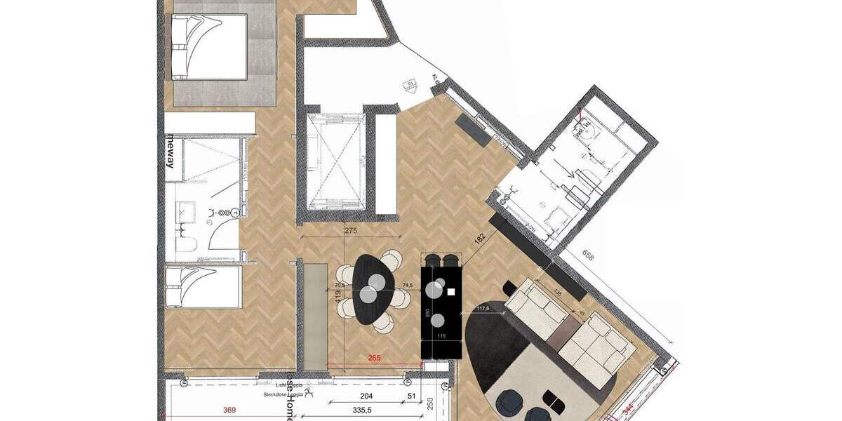 Etagenwohnung München / Au-Haidhausen Au-Haidhausen - 3 Zimmer, 112 m&sup2;, 1.850.000&euro; | Angebot:25301905