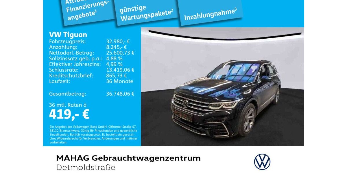VW Tiguan 65.725 km 32.980 &euro; München 80935