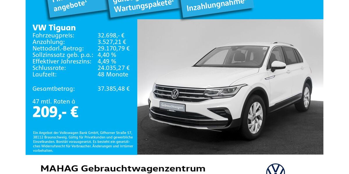 VW Tiguan 45.030 km 32.210 &euro; München 80935