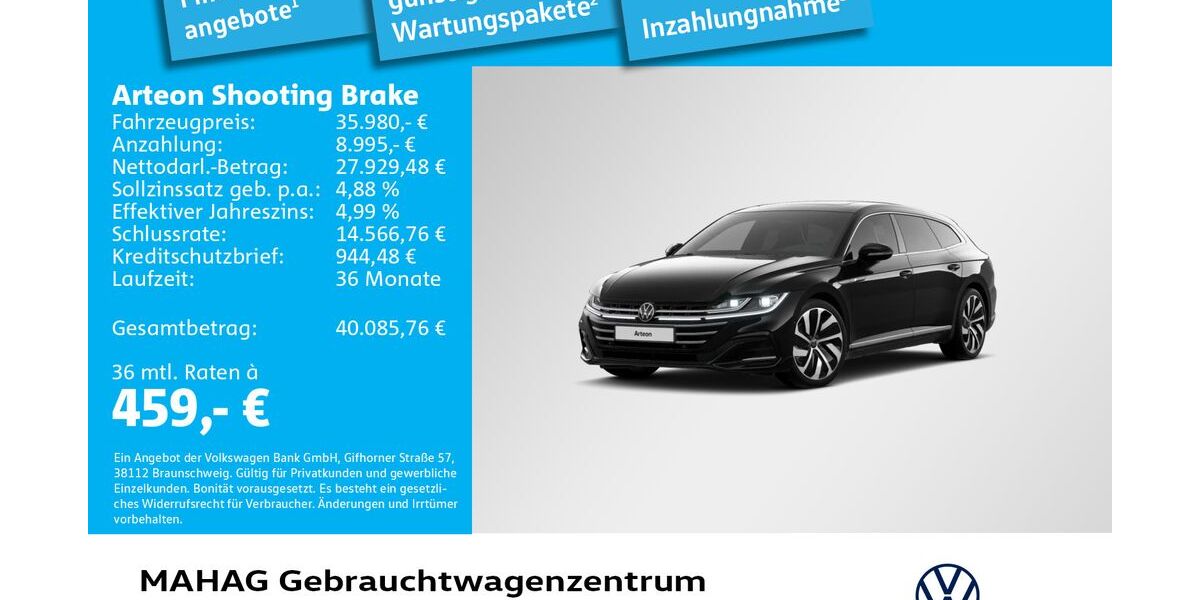 VW Arteon 22.555 km 35.980 &euro; München 80935