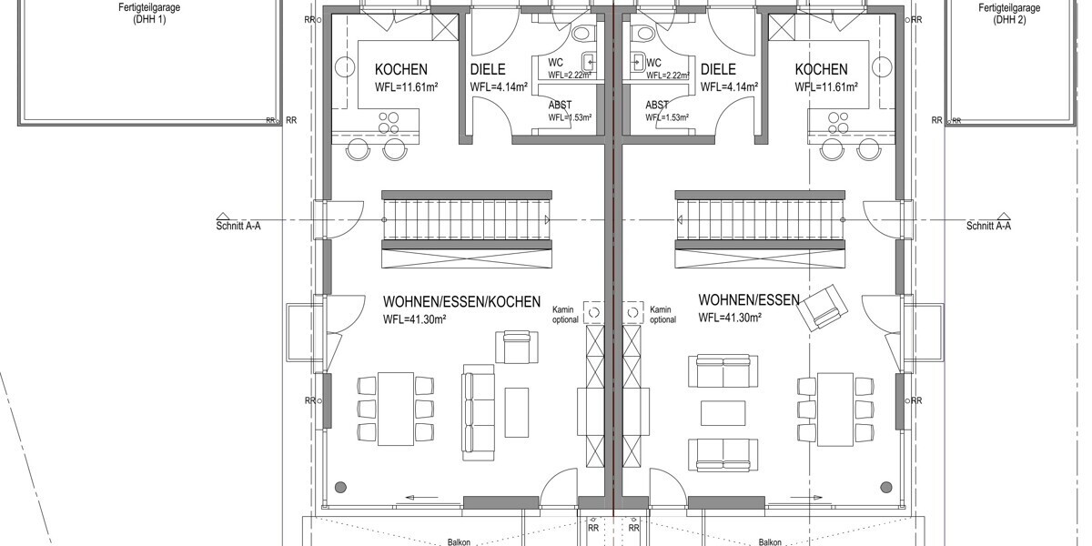 Bezug Sommer 2026 Design DHH mit Doppelgarage und Loisachblick - Doppelhaushälfte Wolfratshausen Farchet | Angebot:26785599