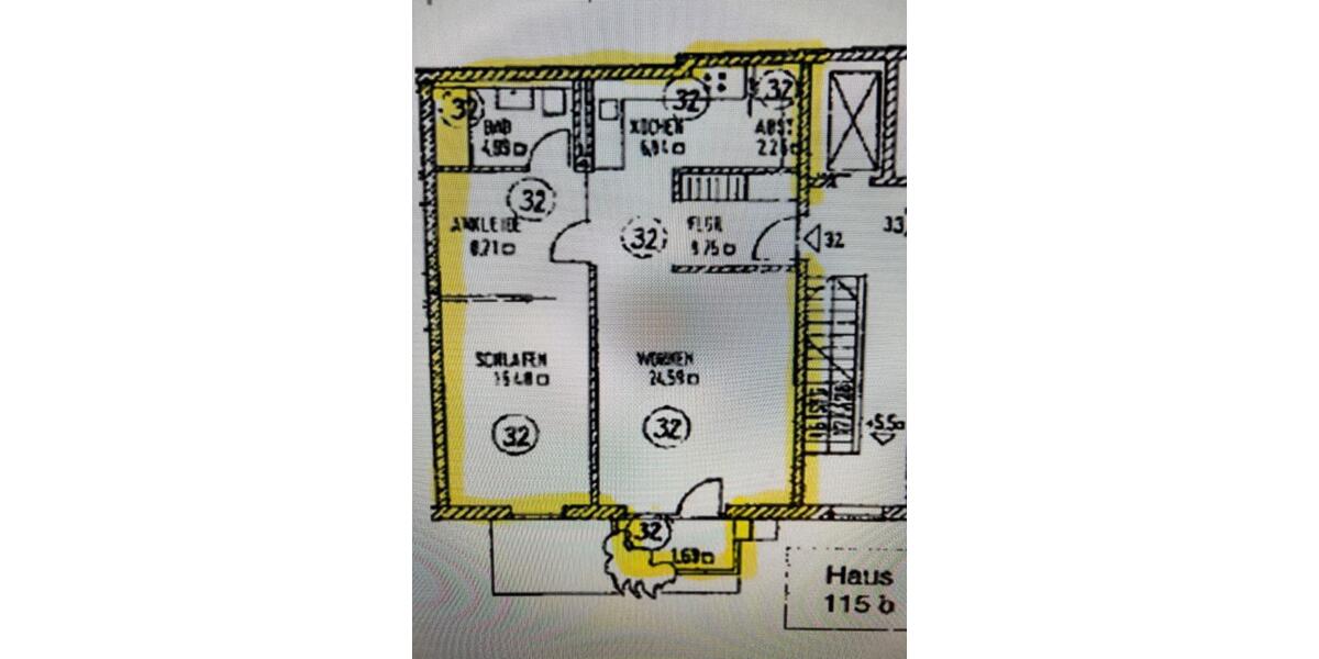 freie, renovierte, ruhige und elegante 2,5-Zimmer Whg.(Innenhof) 2.5 zimmer