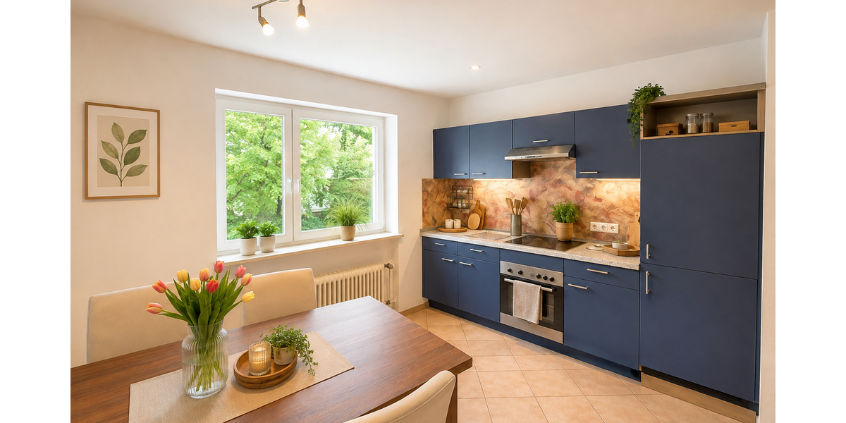 Etagenwohnung München Berg am Laim - 2 Zimmer, 57 m&sup2;, 349.000&euro; | Angebot:27716934