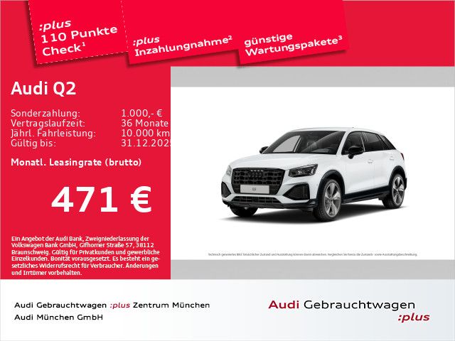 Audi Q2 9.800 km 38.592 &euro; Eching 85386