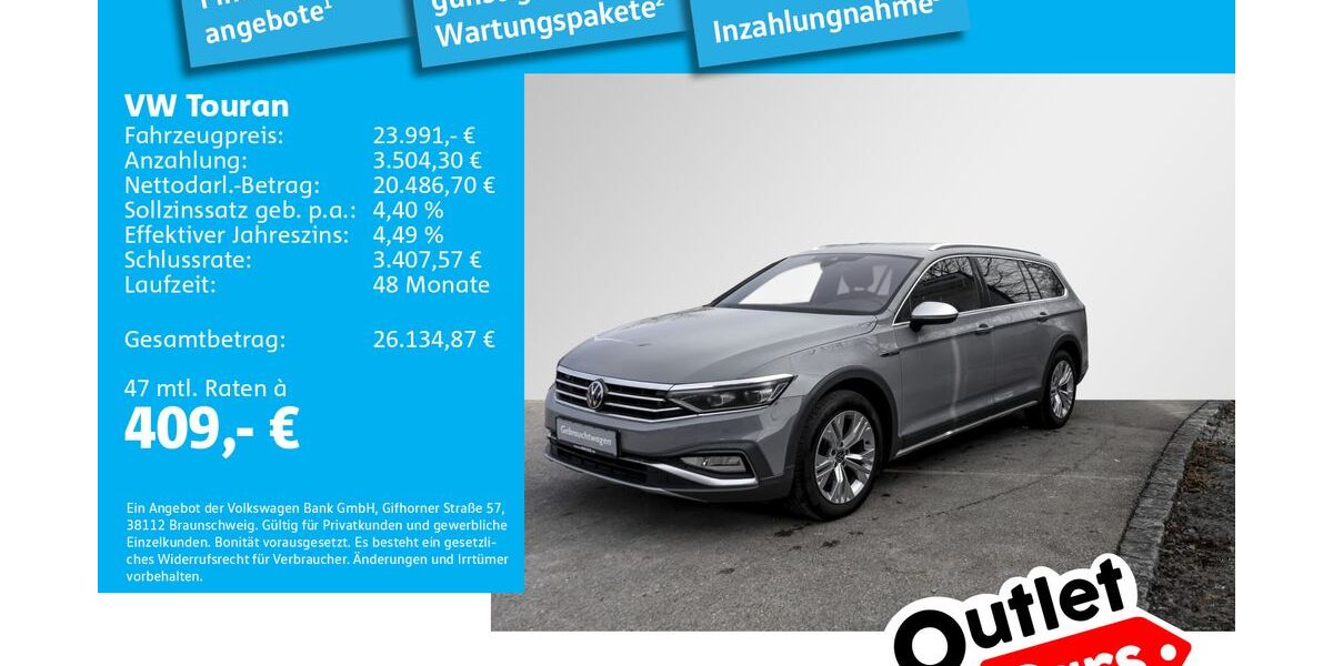 VW Touran 30.402 km 23.991 &euro; Dachau 85221