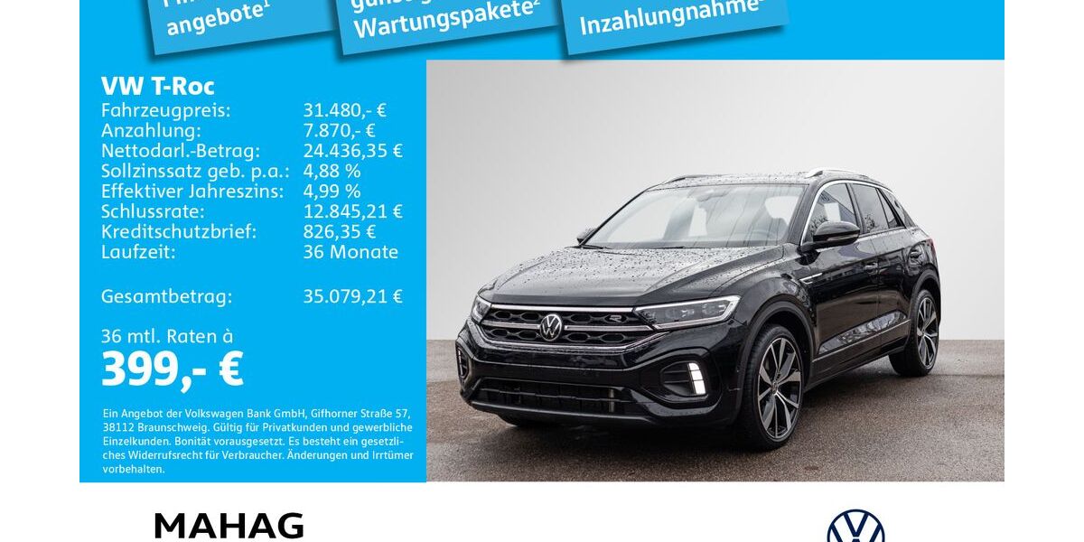 VW T-Roc 55.317 km 31.480 &euro; München 81825