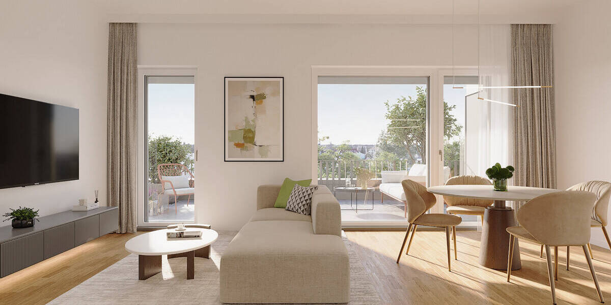 Etagenwohnung Eching - 3 Zimmer, 77 m&sup2;, 619.000&euro; | Angebot:26064730