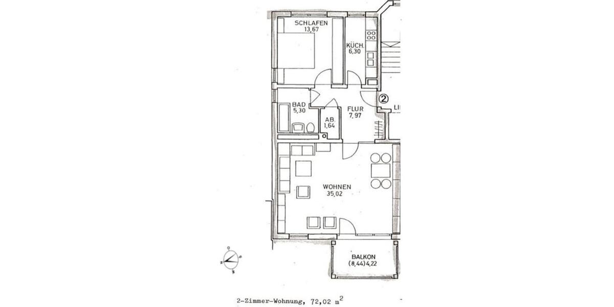 Etagenwohnung Unterschleißheim - 1 Zimmer, 72 m&sup2;, 1.250&euro; | Angebot:25343954