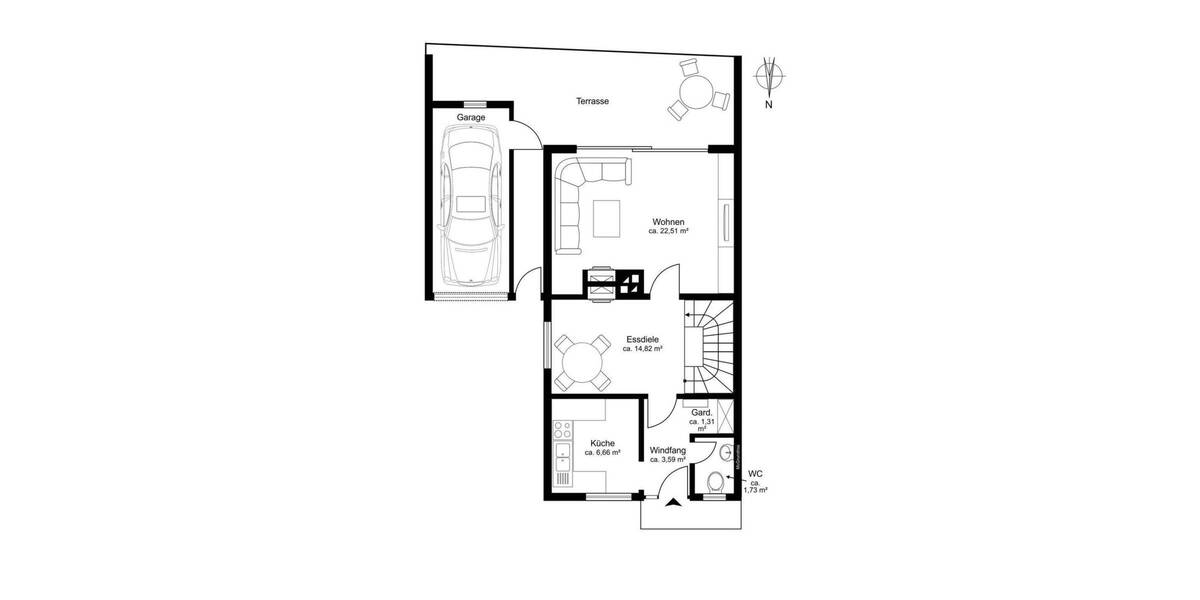 Doppelhaushälfte München Ramersdorf-Perlach - 5 Zimmer, 160 m&sup2;, 899.000&euro; | Angebot:25107382
