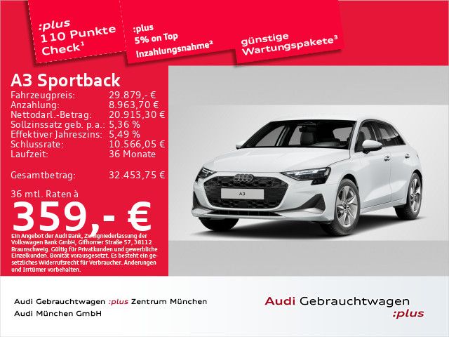 Audi A3 6.482 km 29.879 &euro; Eching 85386