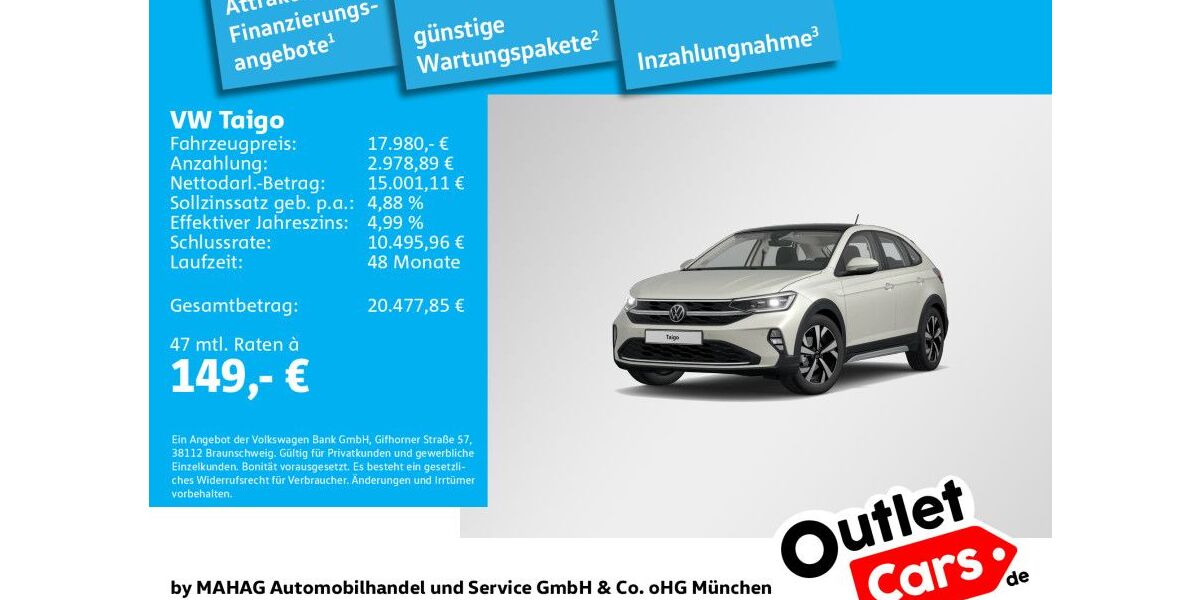 VW Taigo 91.045 km 17.980 &euro; Dachau 85221