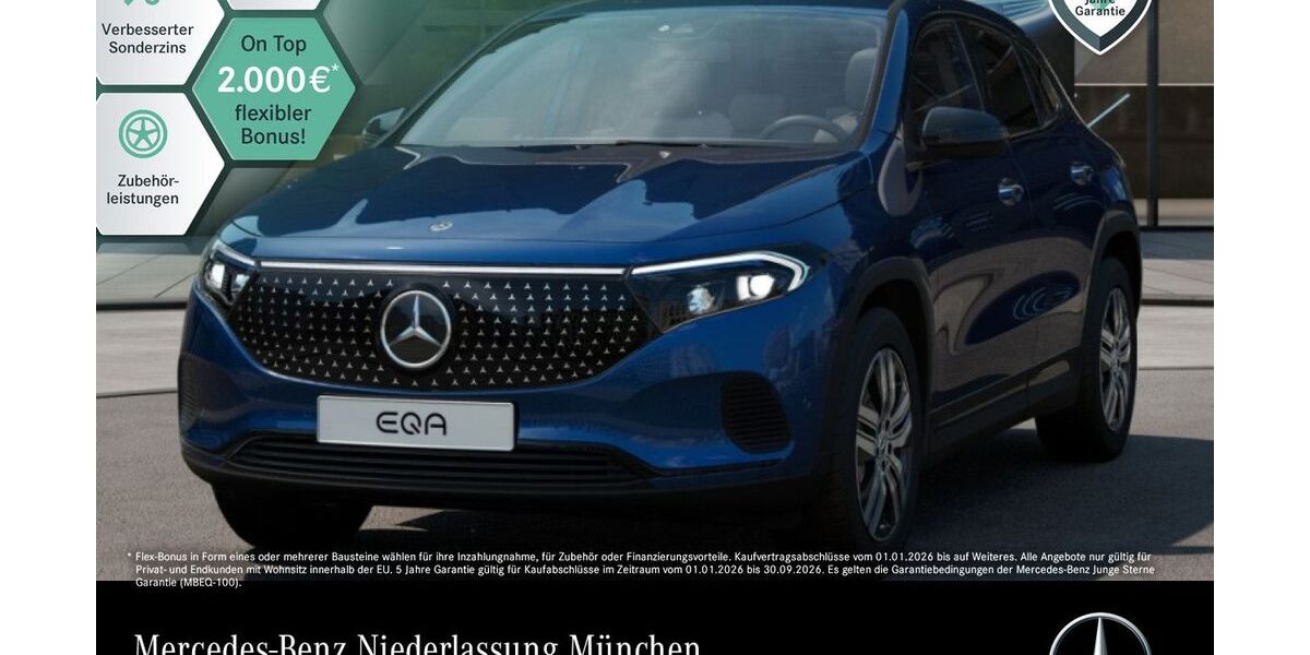 Mercedes-Benz EQA 17.267 km 35.890 &euro; München 80636