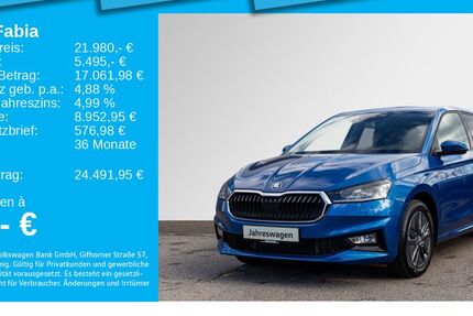 Skoda Fabia 4.365 km 21.980 &euro; München 81825