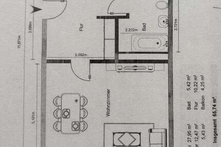 Wohnung zum Mieten in Unterschleißheim 1.255 € 65.74 m²