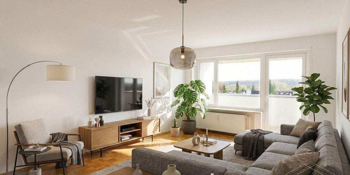 Etagenwohnung Fürstenfeldbruck - 3 Zimmer, 80 m&sup2;, 363.000&euro; | Angebot:25691123