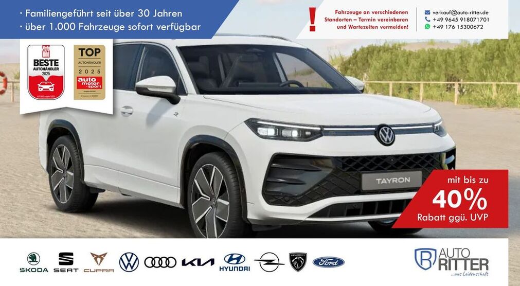 VW Tayron 9.900 km 58.490 € München 80803