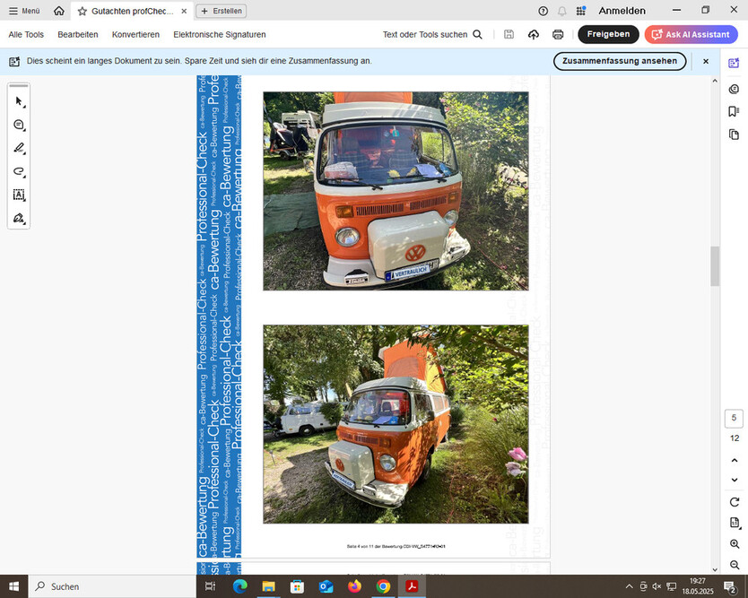 VW T2 Westfalia Berlin 177.329 km 44.500 € Dachau 85221