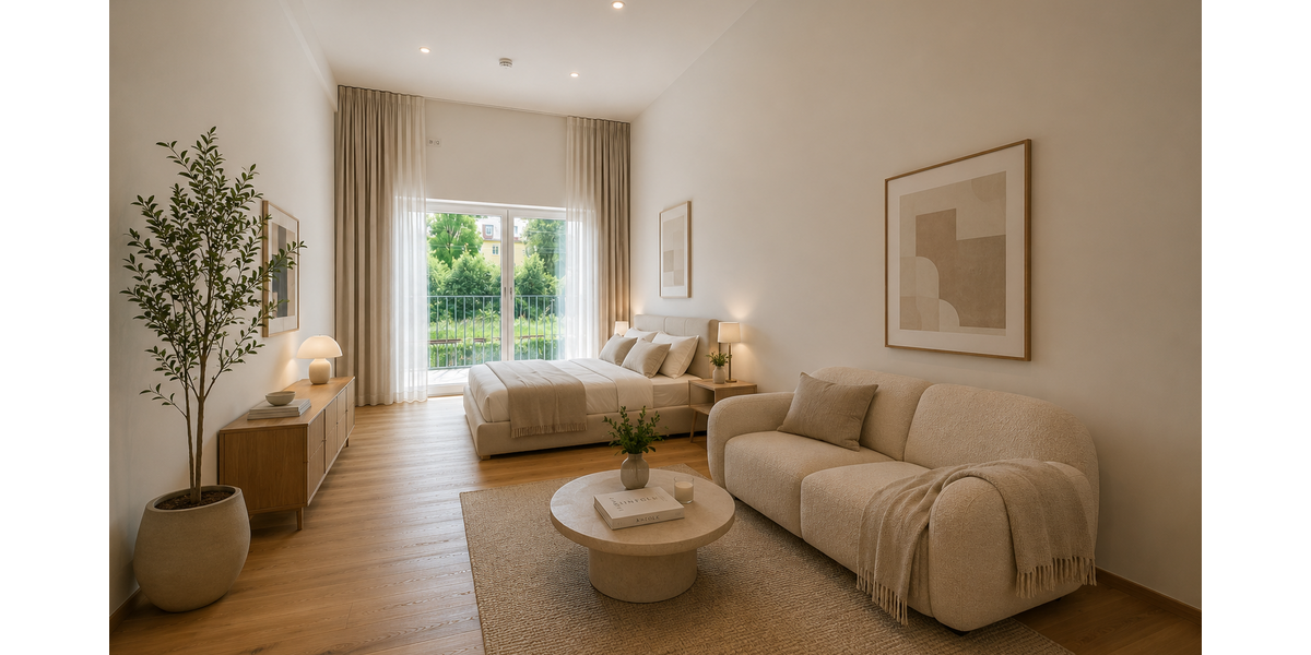 Etagenwohnung München Aubing-Süd - 1 Zimmer, 31 m&sup2;, 1.100&euro; | Angebot:26875614