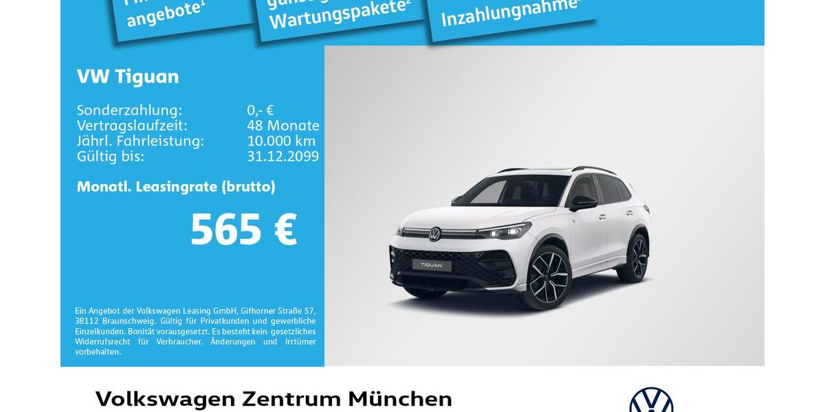 VW Tiguan 16.000 km 52.280 &euro; München 81669