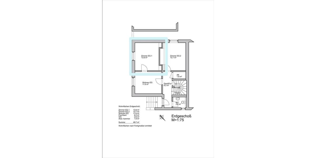 WG Zimmer in großem Haus mit Gartennutzung 1 zimmer