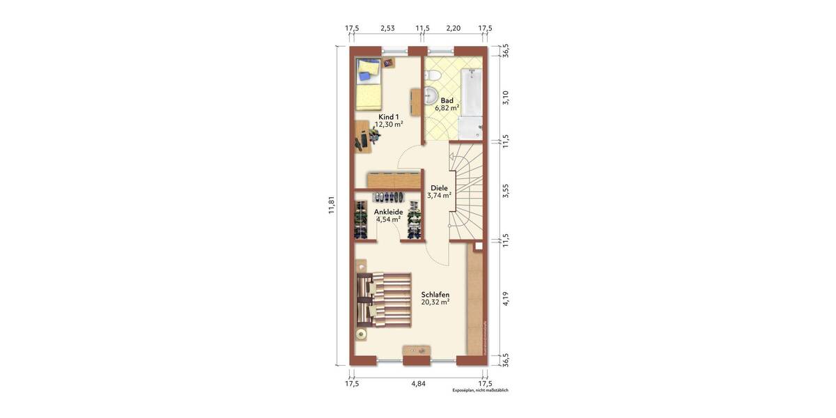 Reihenmittelhaus Dachau - 5 Zimmer, 135 m&sup2;, 895.000&euro; | Angebot:26127453