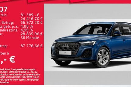 Audi Q7 14.825 km 74.741 &euro; Eching 85386