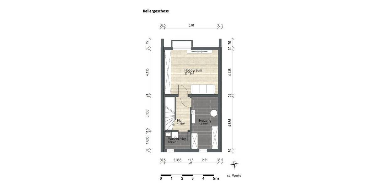 Reihenmittelhaus Putzbrunn Waldkolonie - 4 Zimmer, 121 m&sup2;, 829.000&euro; | Angebot:26081041