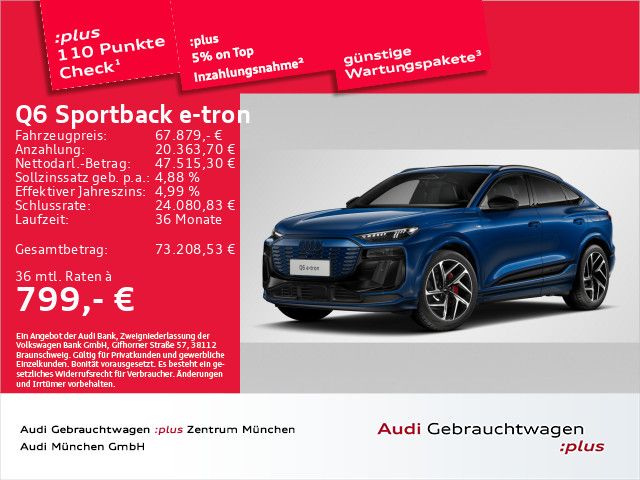 Audi Q6 e-tron 17.128 km 67.879 &euro; Eching 85386