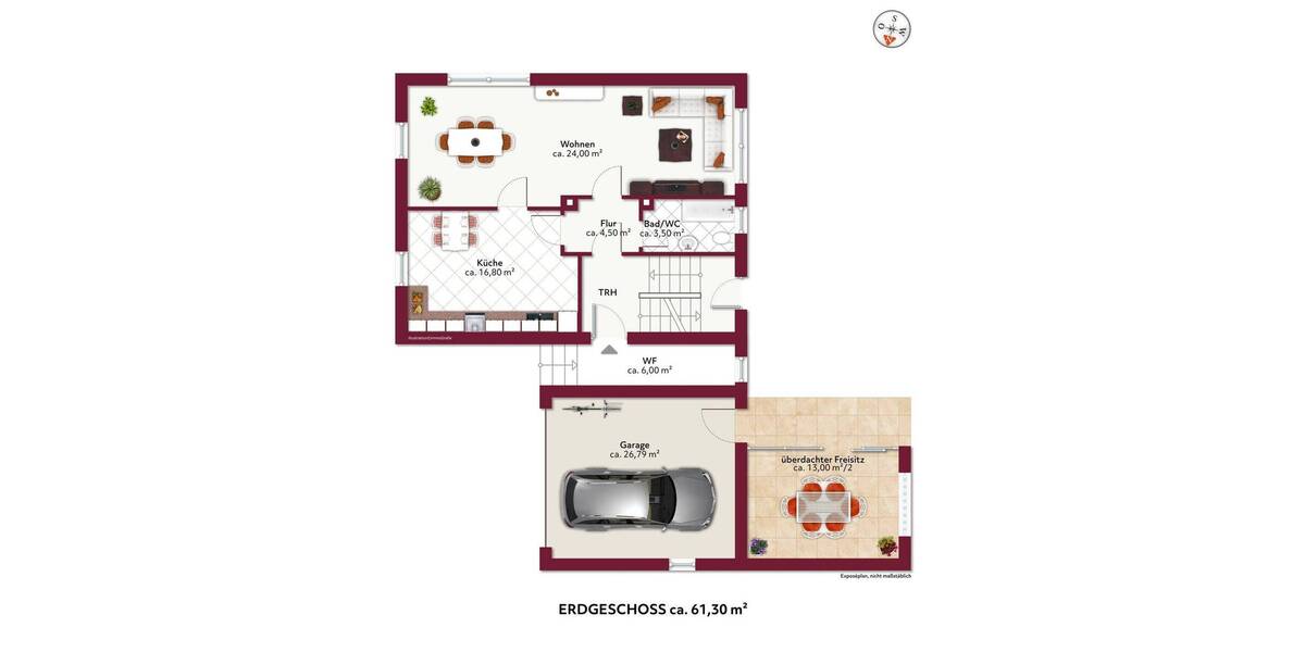 Einfamilienhaus München Allach-Untermenzing - 4 Zimmer, 111 m&sup2;, 348.000&euro; | Angebot:26887325