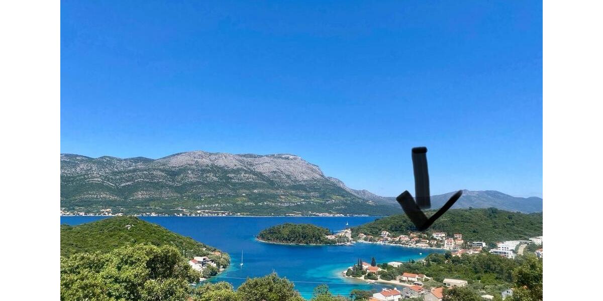 1. Reihe Meer: 4-Zimmer Wohnung mit Bootsanlegeplatz Korcula 4 zimmer