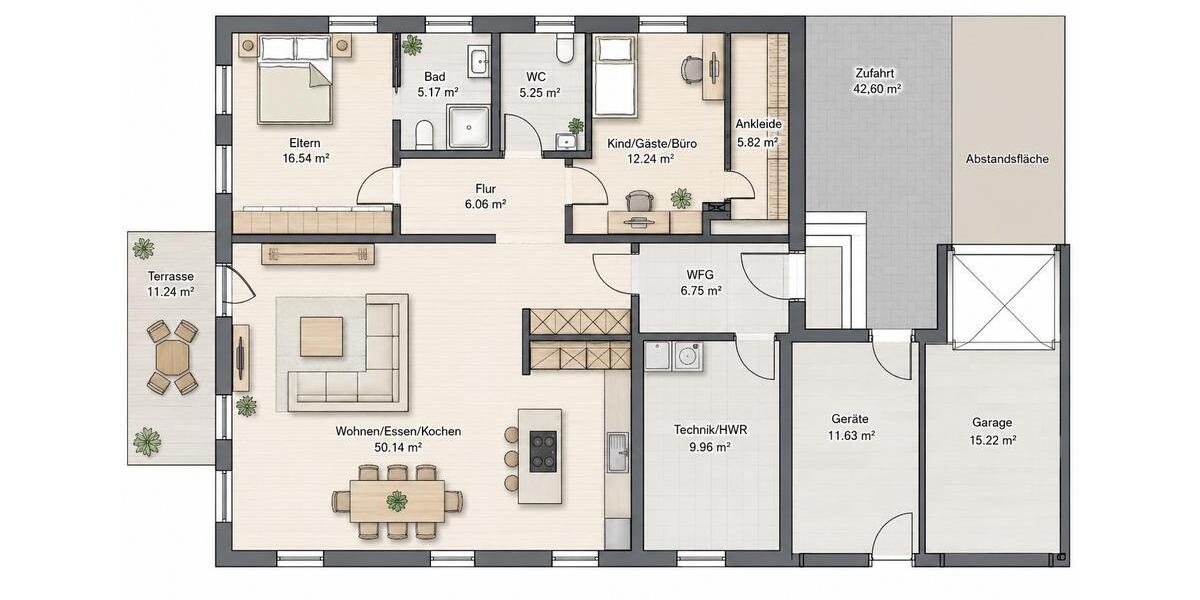 Bungalow München Sendling-Westpark - 4 Zimmer, 130 m&sup2;, 579.000&euro; | Angebot:26933578