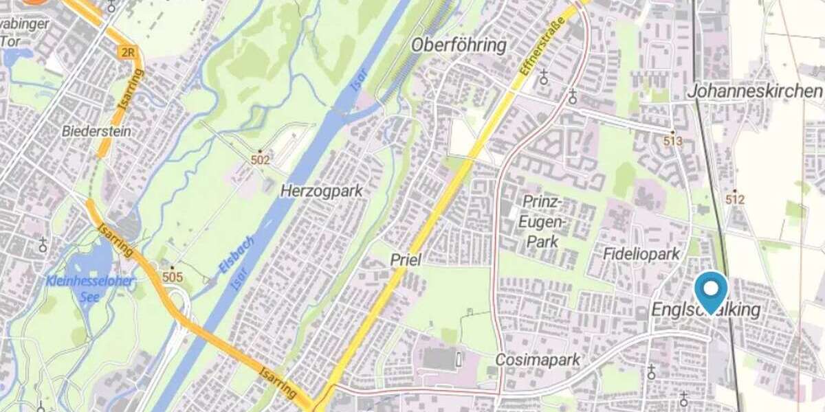 Etagenwohnung München Bogenhausen - 3 Zimmer, 74 m&sup2;, 1.520&euro; | Angebot:24727579