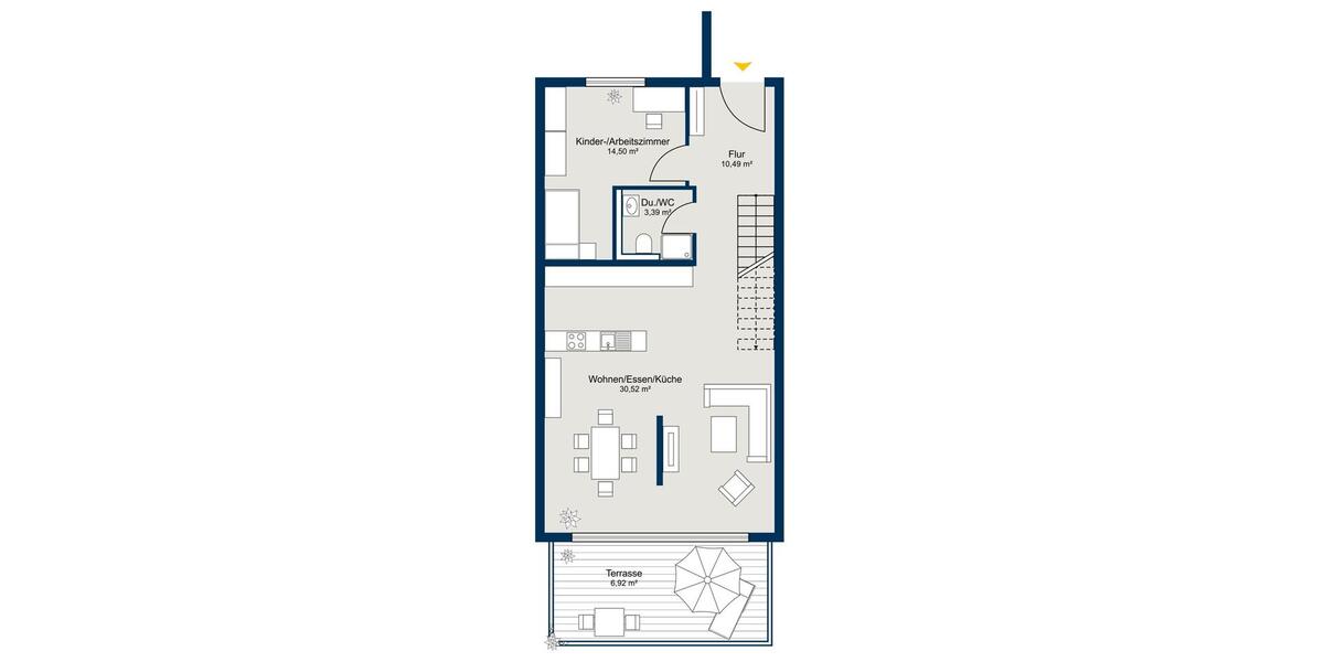 Maisonettenwohnung München Allach-Untermenzing - 3 Zimmer, 124 m&sup2;, 2.600&euro; | Angebot:26251521
