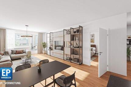 Urbanes Wohnen am Königsplatz mit smartem Grundriss und 15 m² Dachterrasse 2 zimmer