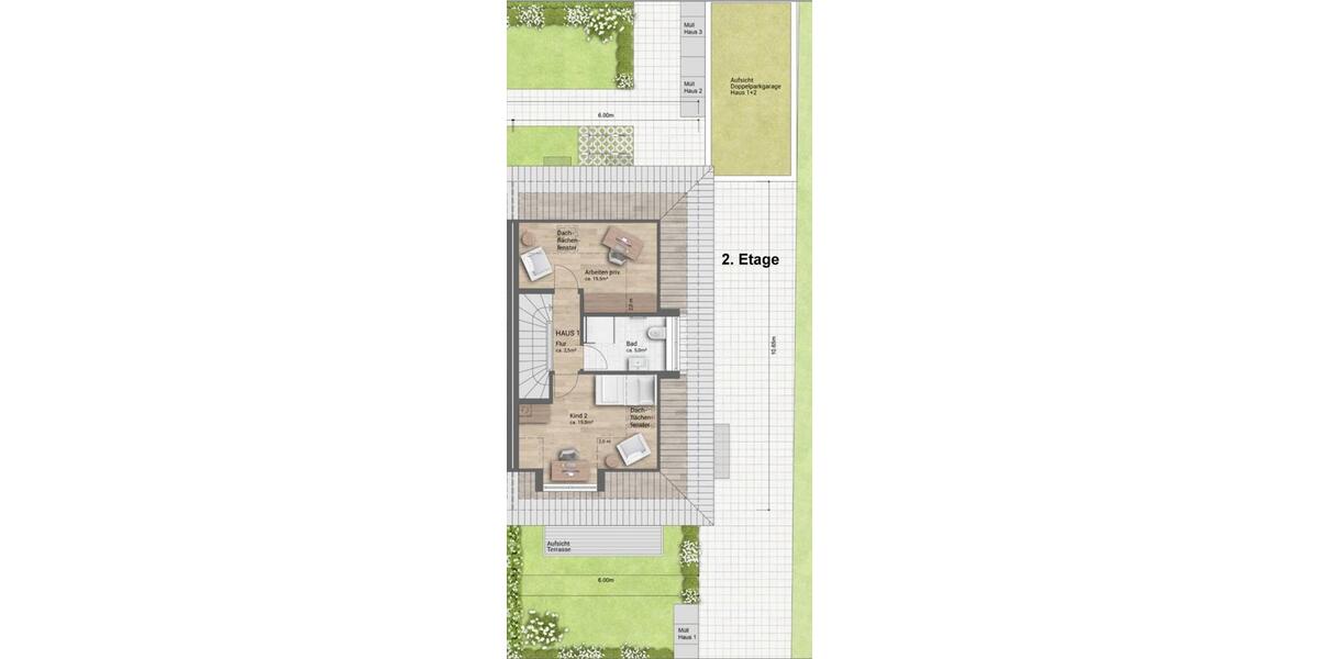Reihenhaus München Sendling-Westpark - 7 Zimmer, 141 m&sup2;, 1.250.000&euro; | Angebot:26945701