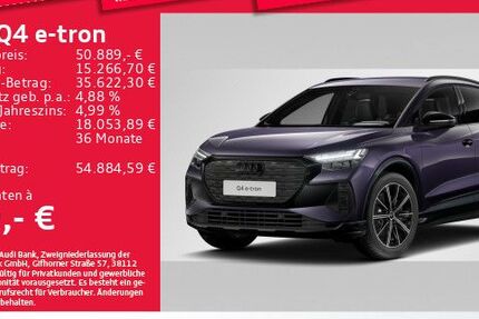 Audi Q4 e-tron 16.493 km 50.889 &euro; Eching 85386