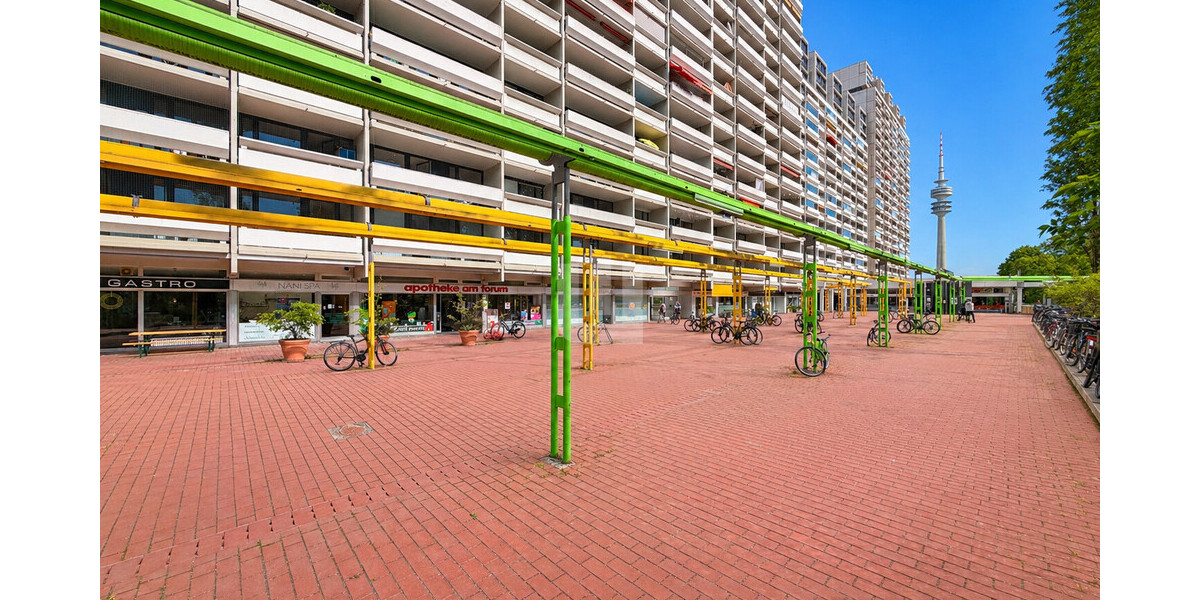 WINDISCH IMMOBILIEN - Vermietete 2-Zimmerwohnung im 12. OG im Olympiadorf - Etagenwohnung München Am Riesenfeld | Angebot:26423729