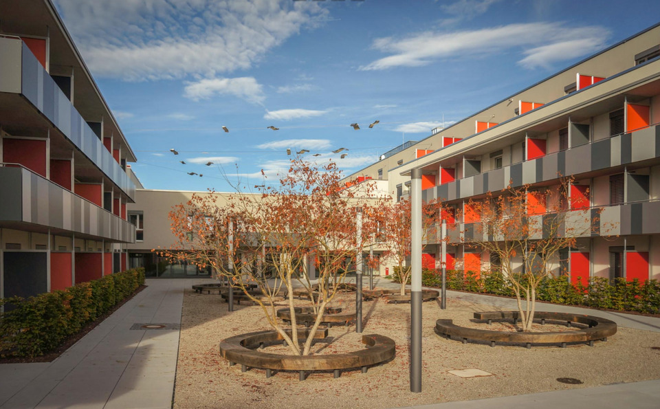 Erdgeschoßwohnung München Schwabing-Freimann - 2 Zimmer, 40 m&sup2;, 329.000&euro; | Angebot:25245271