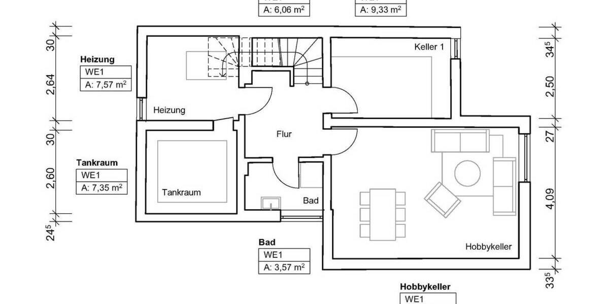 Doppelhaushälfte Gräfelfing Lochham - 5 Zimmer, 128 m&sup2;, 998.000&euro; | Angebot:26443416