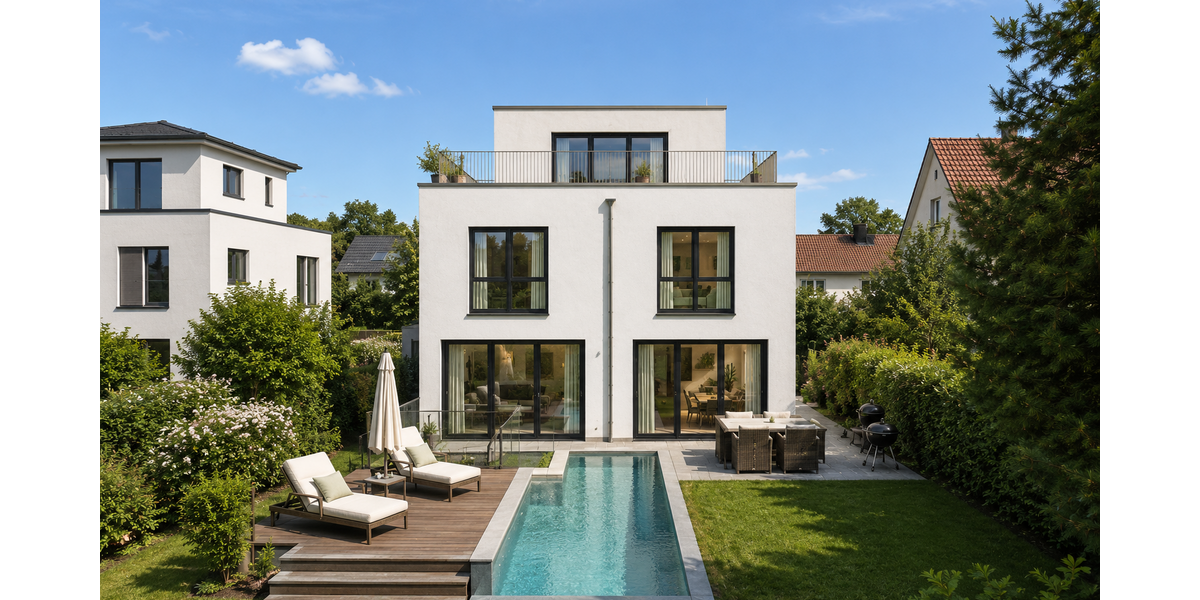 Einfamilienhaus München Waldtrudering - 8 Zimmer, 310 m&sup2;, 2.360.000&euro; | Angebot:26814657