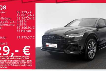 Audi Q8 43.726 km 68.329 € Eching 85386