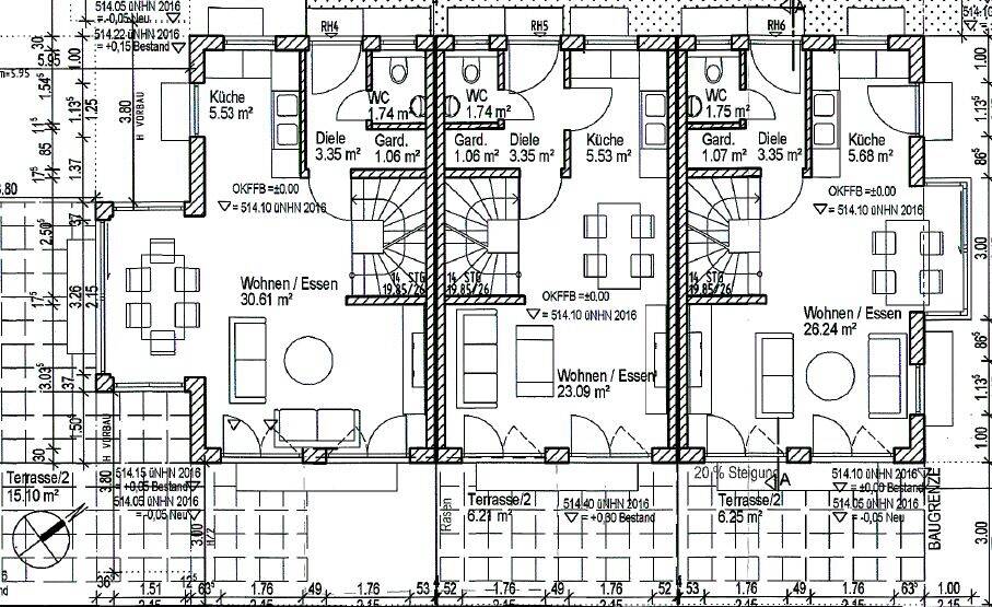 Reihenendhaus Lochhausen Aubing-Lochhausen-Langwied - 5 Zimmer, 114 m&sup2;, 1.088.000&euro; | Angebot:25726338