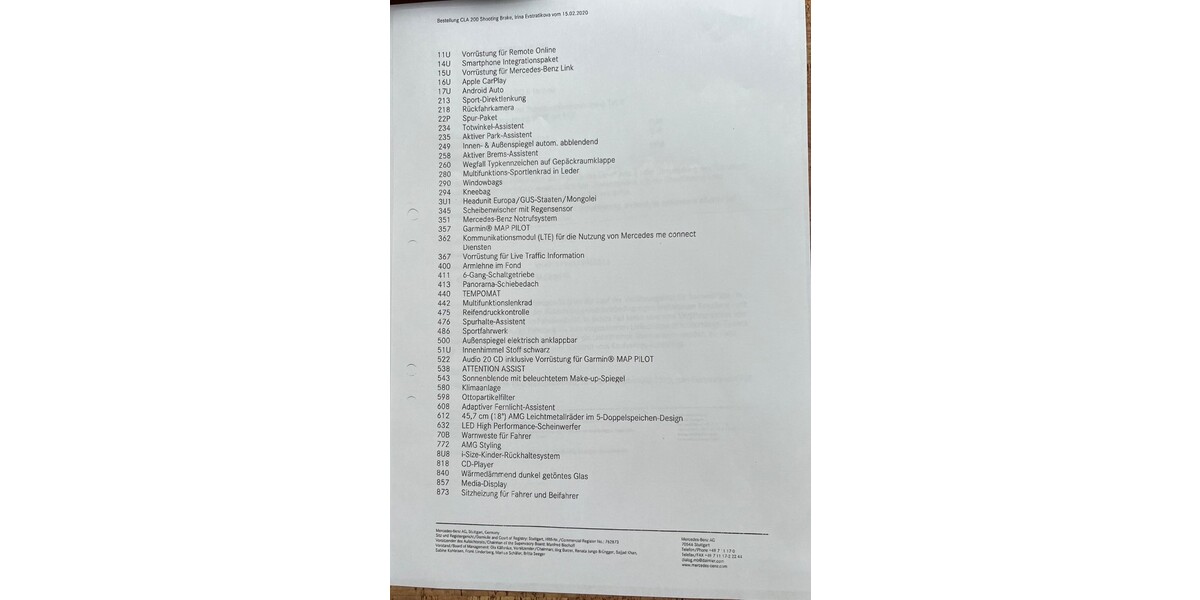 Mercedes-Benz CLA 200 Shooting Braake AMG Linie 46.000 km 21.900 &euro; Aschheim 85609