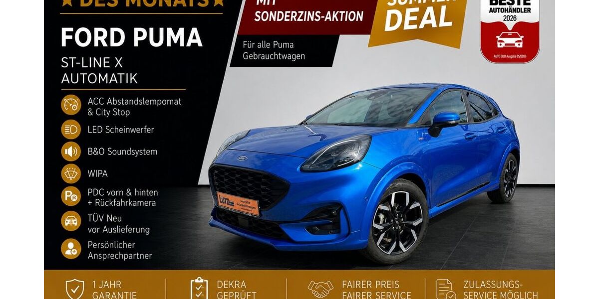 Ford Puma 11.200 km 20.990 &euro; Fürstenfeldbruck 82256
