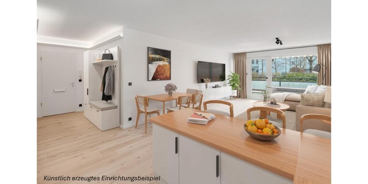 Erdgeschoßwohnung München Bogenhausen - 3 Zimmer, 81 m&sup2;, 679.000&euro; | Angebot:26215527